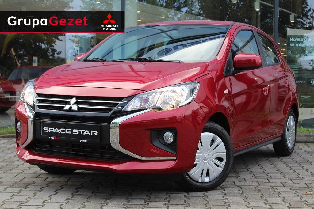 Mitsubishi Space Star Invite 1.2 71Km | Kolor: Czerwony ✰ Samochody - Nowe I Używane Z Gwarancją ✰ Grupa Gezet
