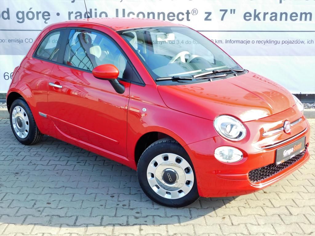 Fiat 500 1.2 69 KM Pop, seria IV 2017 Extra Cena (rej. Km