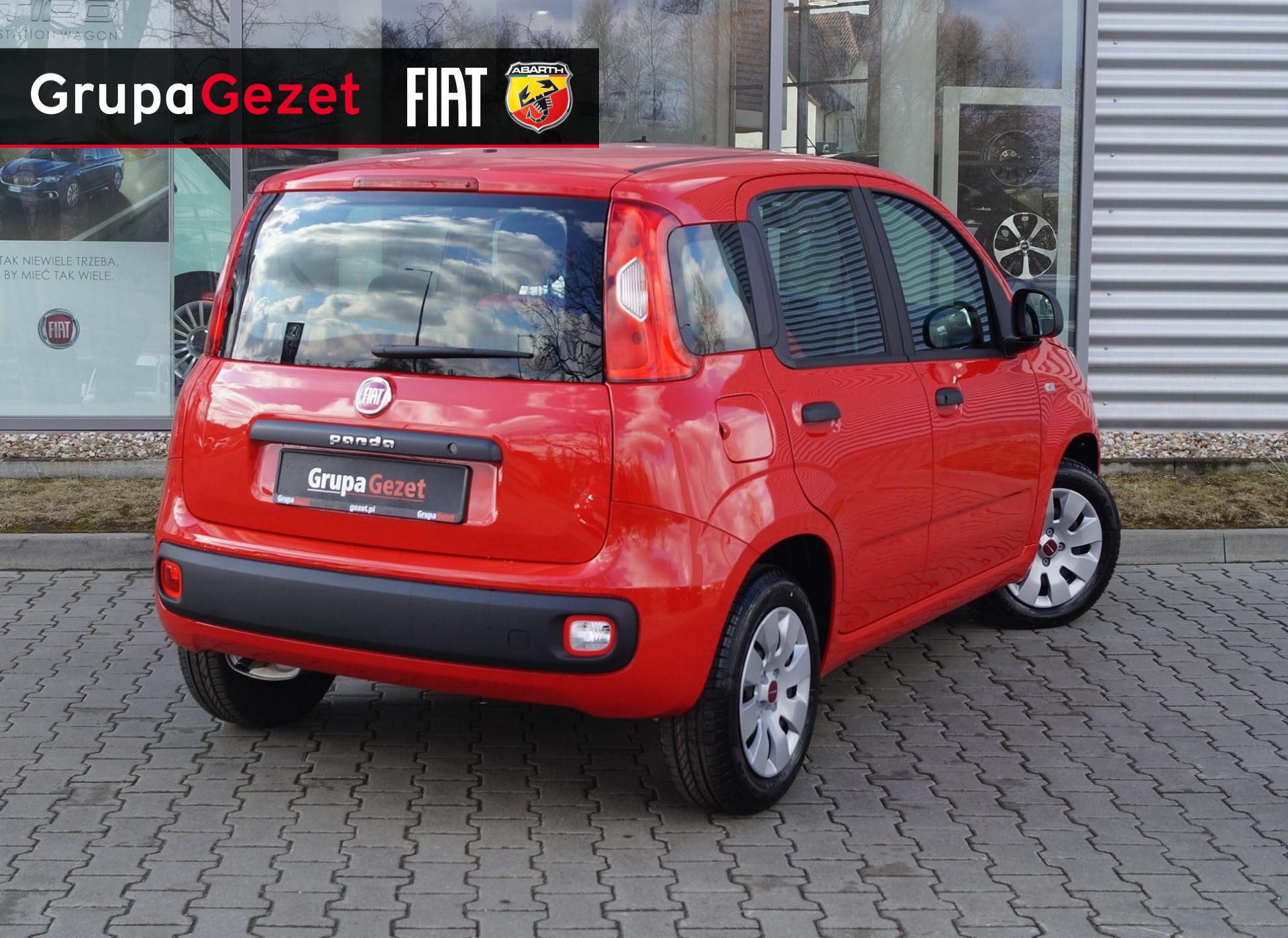 Fiat Panda EASY Czerwony Bartolini Kolor Czerwony